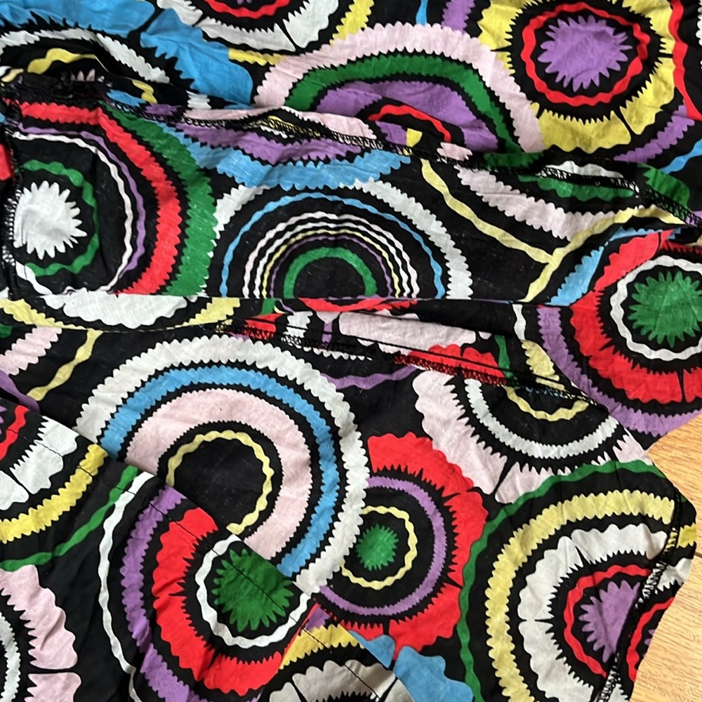 Colorful Patterned Women's Skirt - Picture 4 of 4